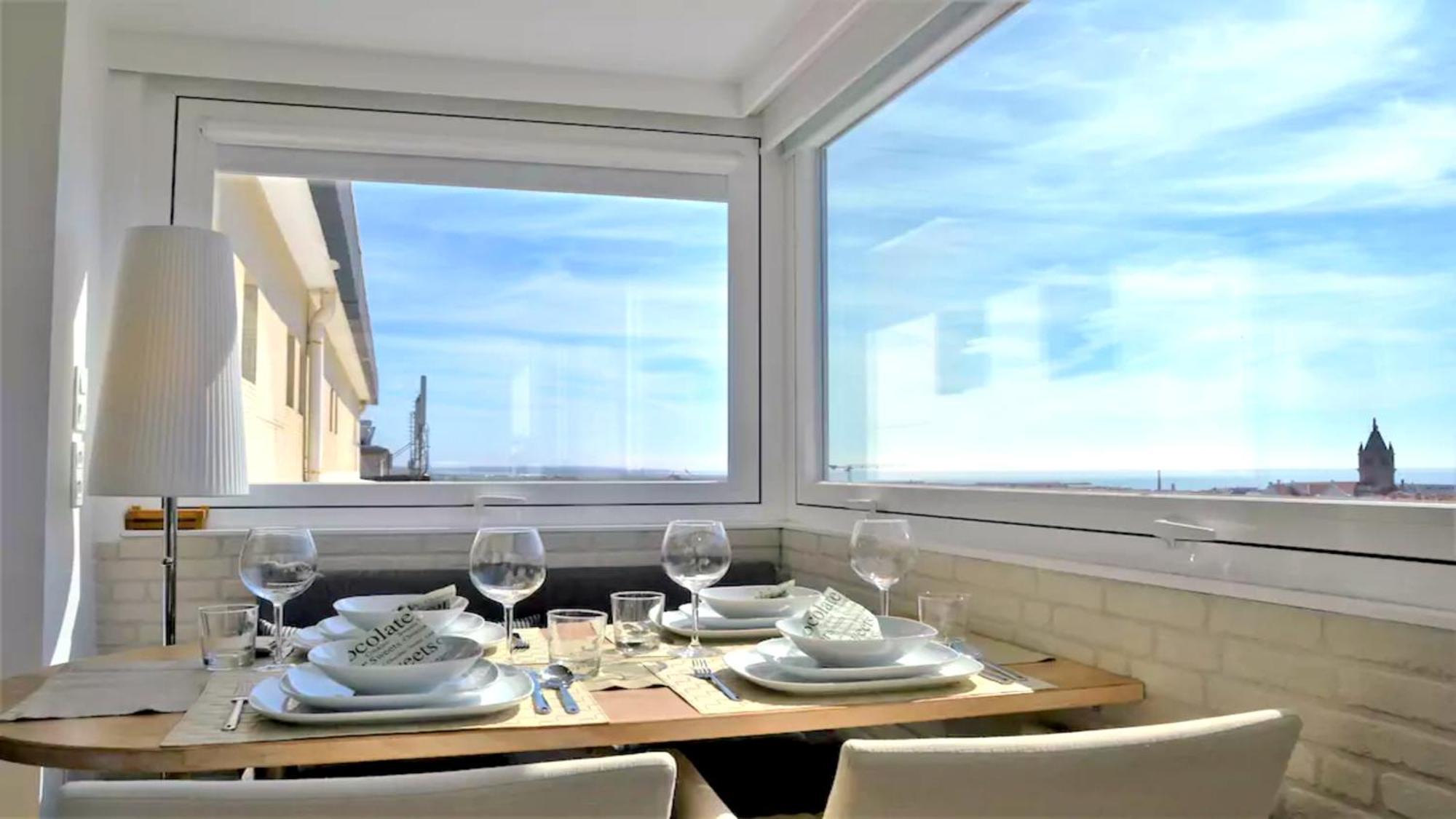 Panorama Penthouse Apartman Espinho  Szoba fotó